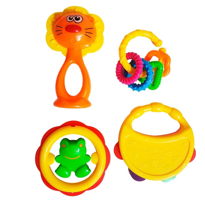 Sonajero Set Kit Maracas Multicolor Juguete Niño Aprendizaje