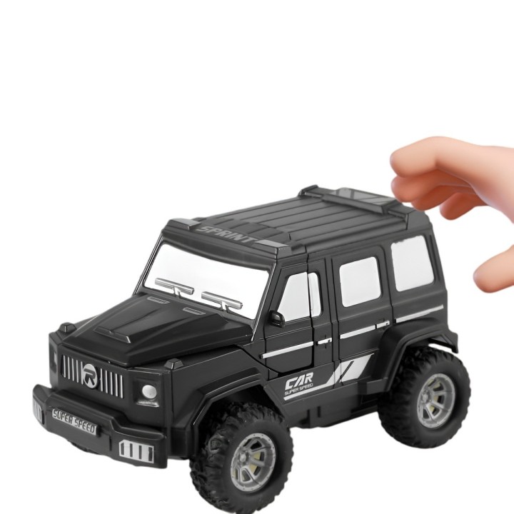 Camioneta Carro Transformable En Robot Coleccion X 4 Unidad
