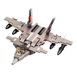 Avion De Combate Figura Armable Bloque Construccion Juguete