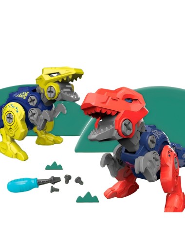 Huevo Dinosaurio Figura Armable Sorpresa Juguete X 3 Uni