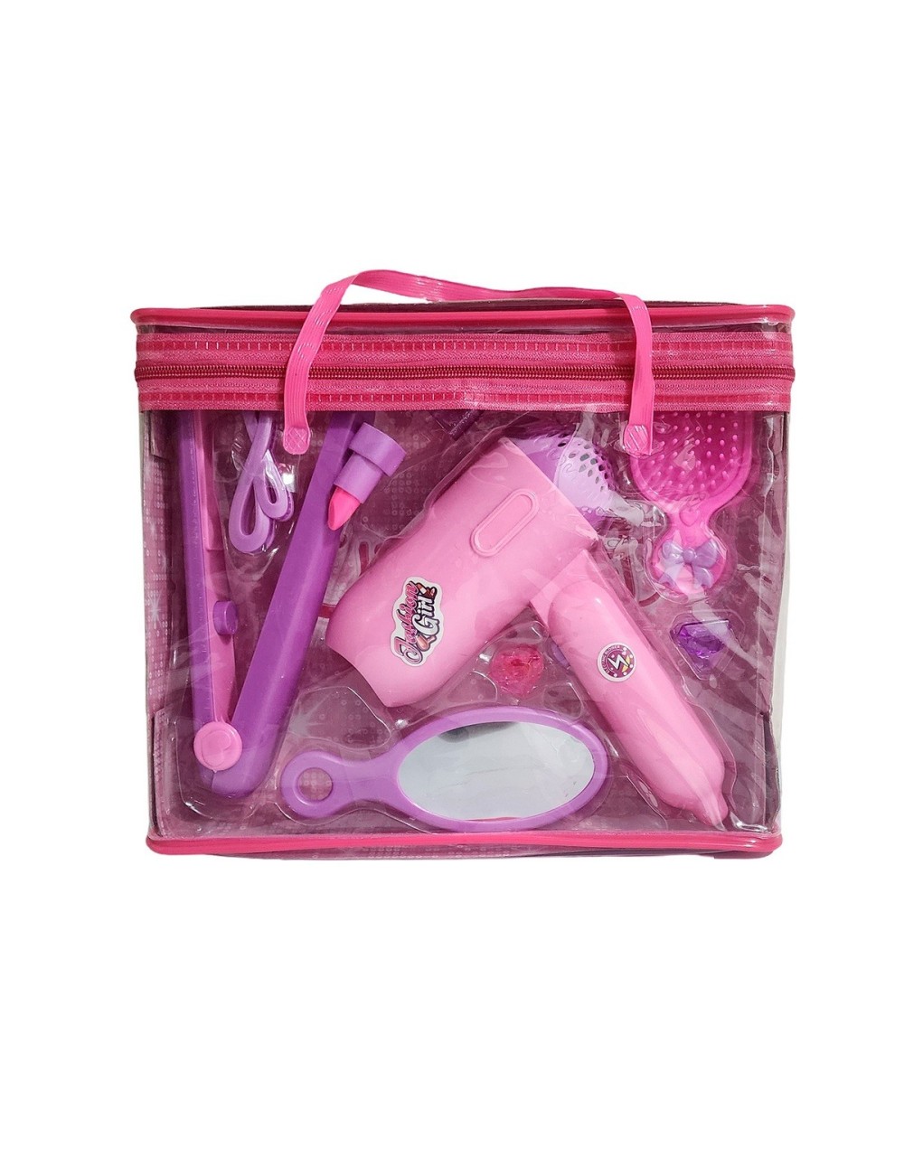 Secador De Juguete Accesorios De Belleza Set + Baterias