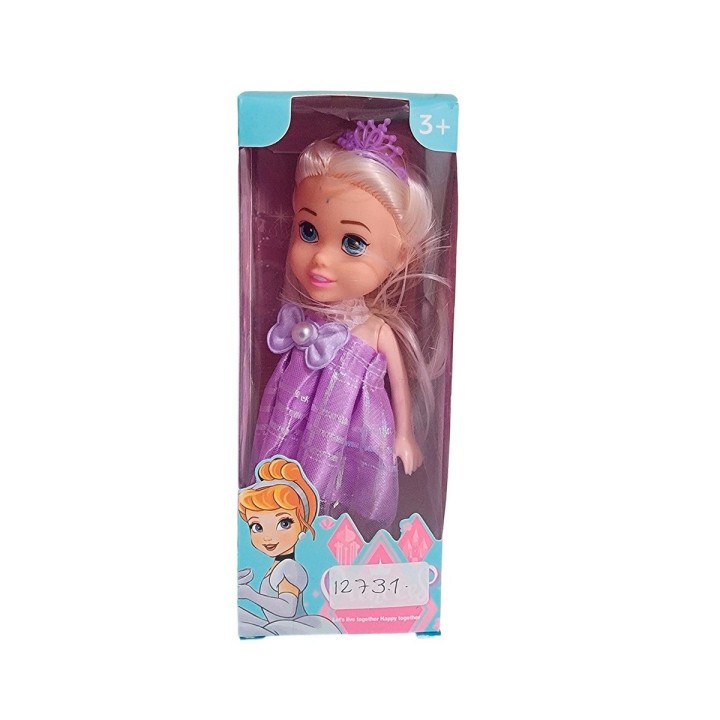 Muñeca Princesa Con Vestido Juguete Niñas Interactivo