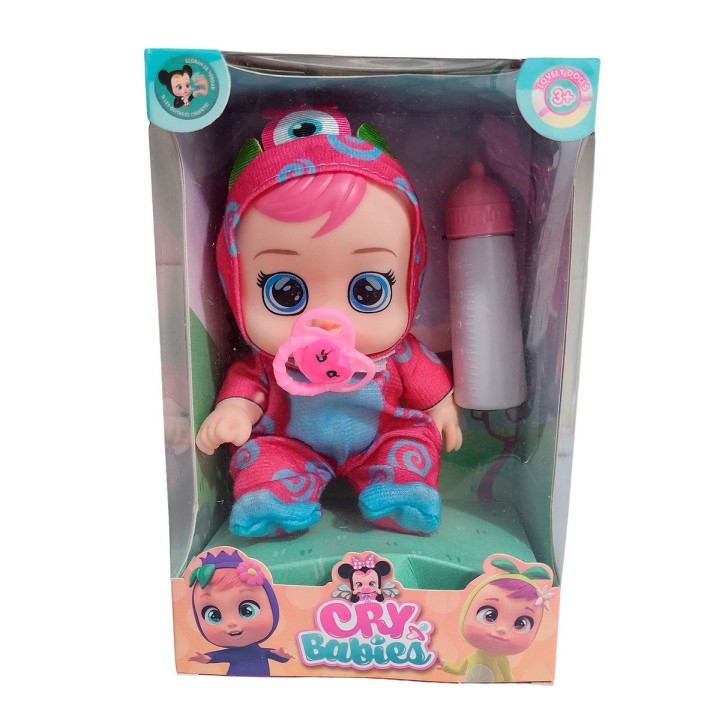 Muñeca Pijama Colores Con Tetero Juguete Interactivo Niñas