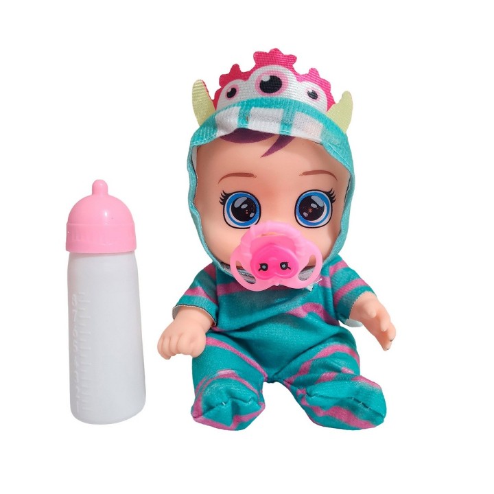 Muñeca Pijama Colores Con Tetero Juguete Interactivo Niñas