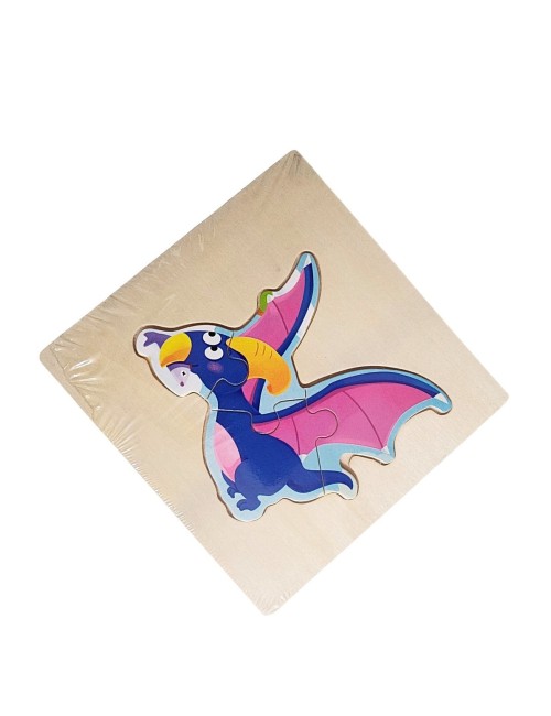 Rompecabeza Madera Figura Color Didactica Aprendizaje Niños