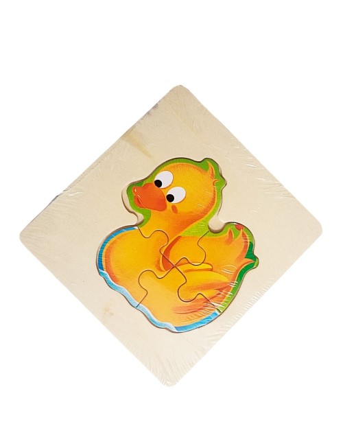 Rompecabeza Madera Figura Color Didactica Aprendizaje Niños