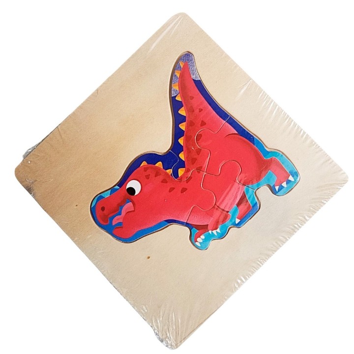 Rompecabeza Madera Figura Color Didactica Aprendizaje Niños