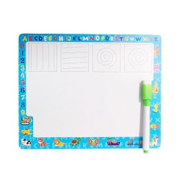 Rompecabezas Didactico Con Tablero Figuras + Marcador