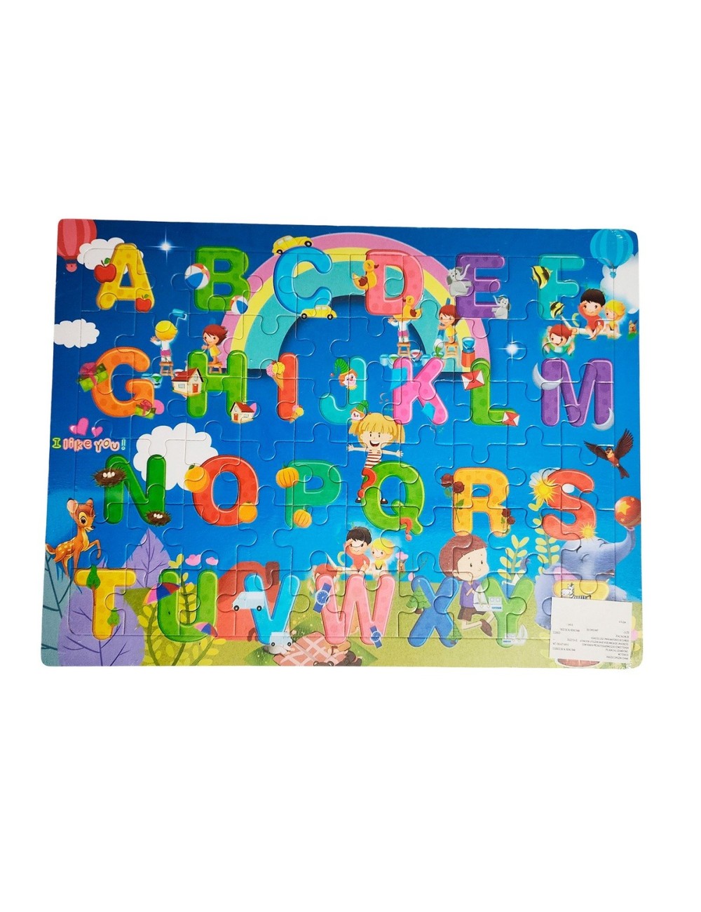 Rompecabezas Figuras Didactico Aprendizaje Educativo Niños