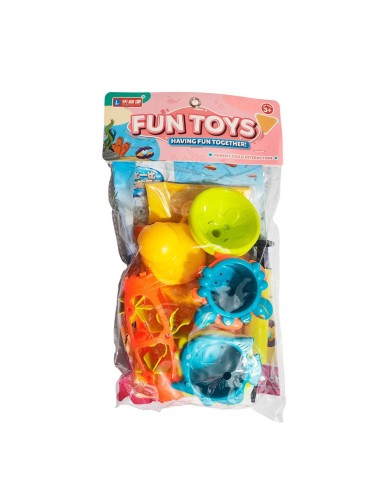 Juego De Pesca Piscina Didactico Juguete Niños Con Caña