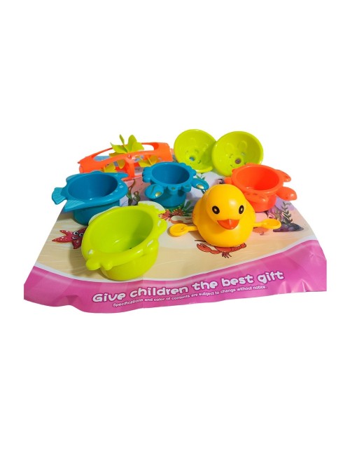 Juego De Pesca Piscina Didactico Juguete Niños Con Caña