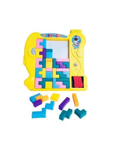 Tablero Didactico Con Bloques Armables Didactico Niños