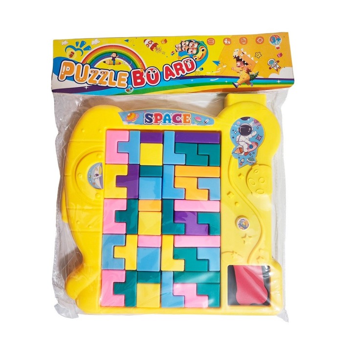 Tablero Didactico Con Bloques Armables Didactico Niños