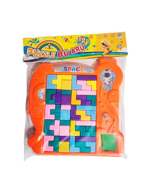 Tablero Didactico Con Bloques Armables Didactico Niños