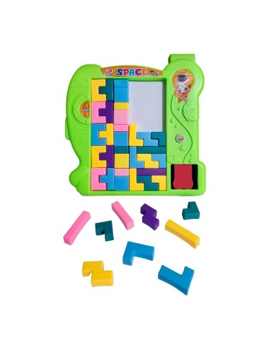 Tablero Didactico Con Bloques Armables Didactico Niños