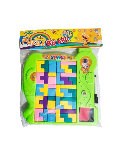 Tablero Didactico Con Bloques Armables Didactico Niños