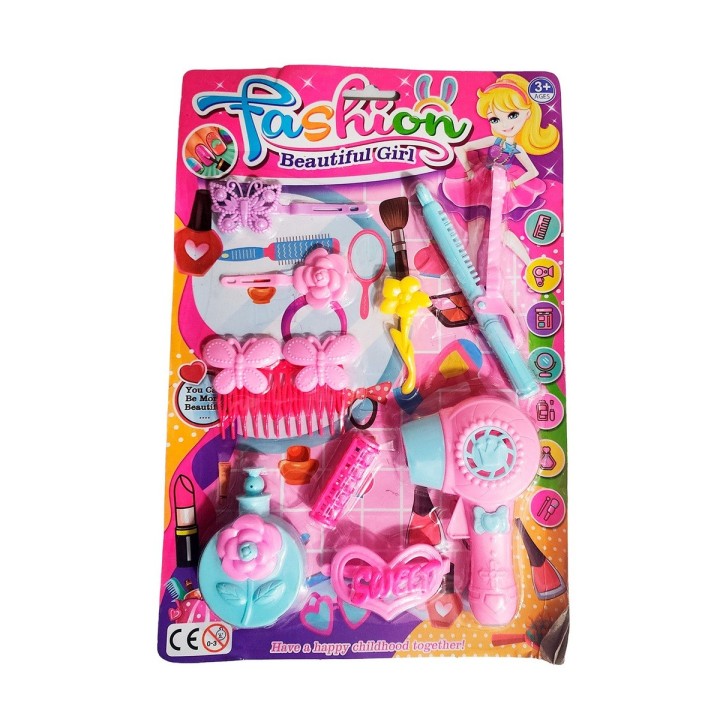 Juguete Niñas Accesoriso Belleza Secador Peine