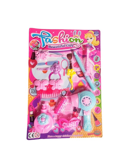 Juguete Niñas Accesoriso Belleza Secador Peine