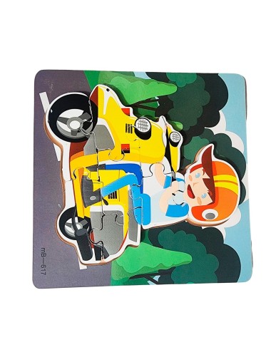 Rompecabeza Figura Aprendizaje Didactico Educativo Colores