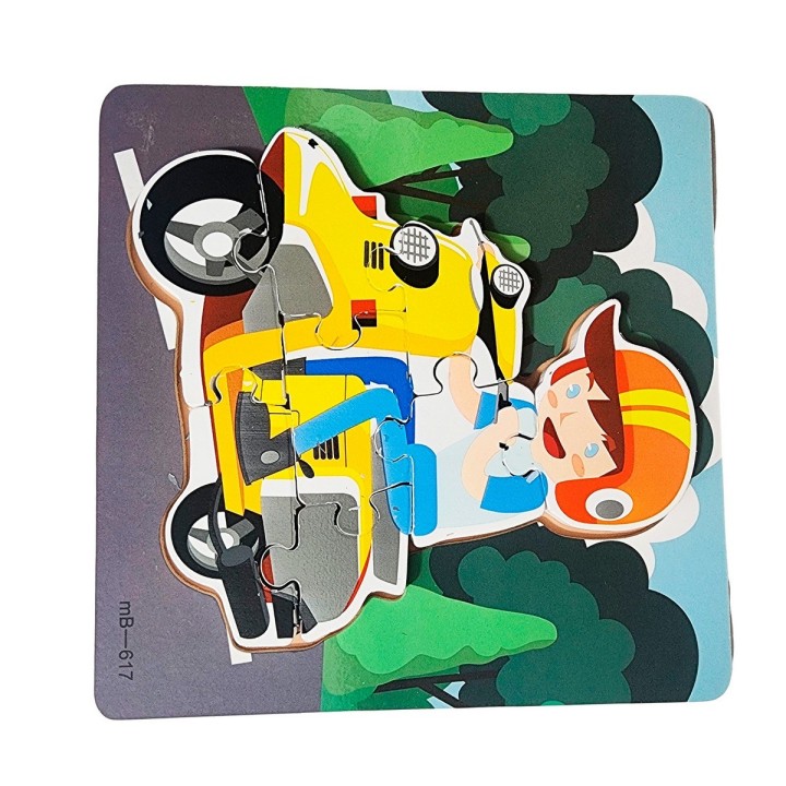 Rompecabeza Figura Aprendizaje Didactico Educativo Colores