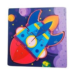 Rompecabeza Figura Aprendizaje Didactico Educativo Colores