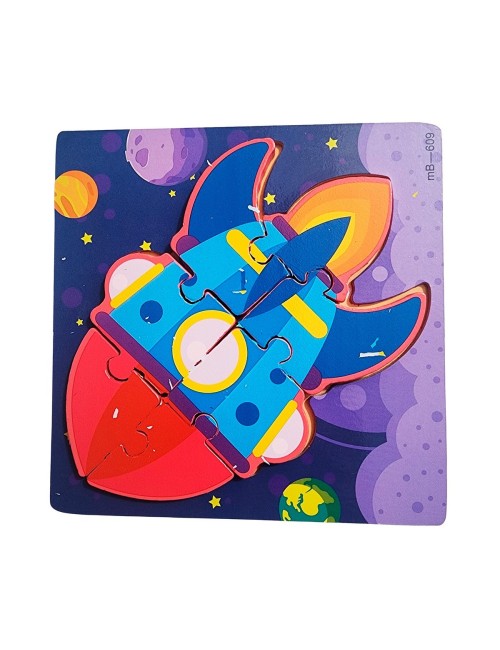 Rompecabeza Figura Aprendizaje Didactico Educativo Colores