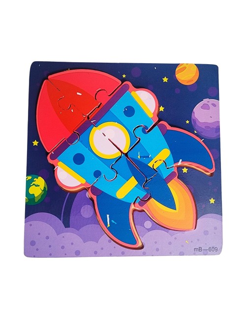 Rompecabeza Figura Aprendizaje Didactico Educativo Colores