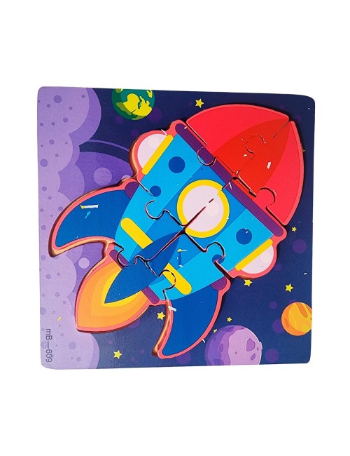 Rompecabeza Figura Aprendizaje Didactico Educativo Colores