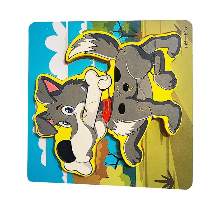 Rompecabeza Figura Aprendizaje Didactico Educativo Colores