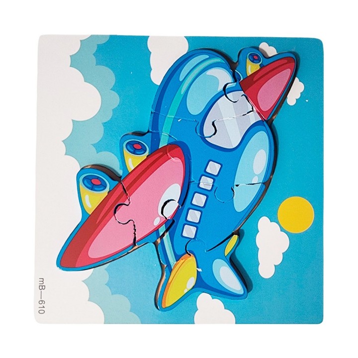 Rompecabeza Figura Aprendizaje Didactico Educativo Colores