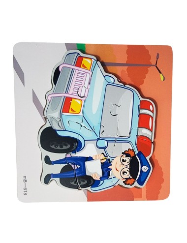 Rompecabeza Figura Aprendizaje Didactico Educativo Colores