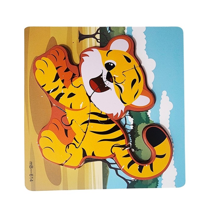 Rompecabeza Figura Aprendizaje Didactico Educativo Colores