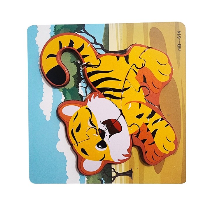 Rompecabeza Figura Aprendizaje Didactico Educativo Colores
