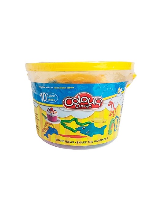 Juego De Plastilina Aprendizaje Con Moldes Didactico Colores