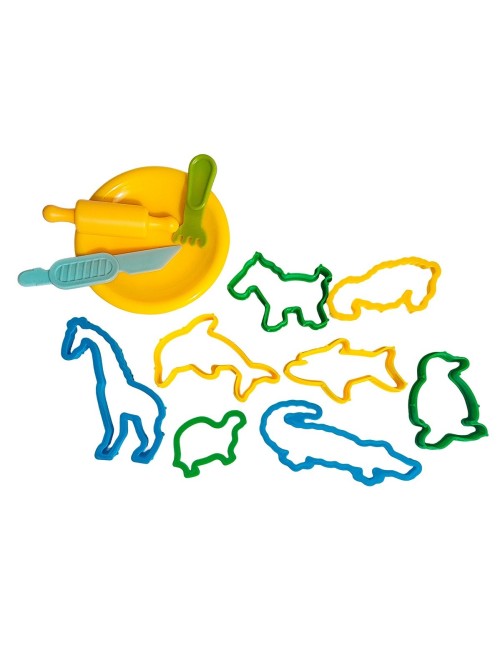 Juego De Plastilina Aprendizaje Con Moldes Didactico Colores