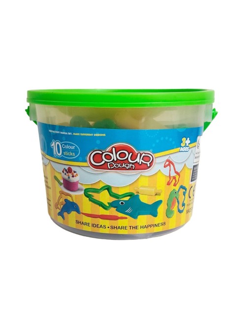 Juego De Plastilina Aprendizaje Con Moldes Didactico Colores