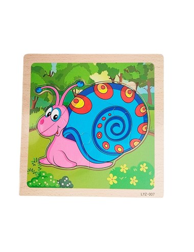 Rompecabeza Figura Aprendizaje Didactico Educativo Enseñanza
