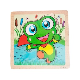 Rompecabeza Figura Aprendizaje Didactico Educativo Enseñanza