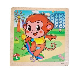 Rompecabeza Figura Aprendizaje Didactico Educativo Enseñanza