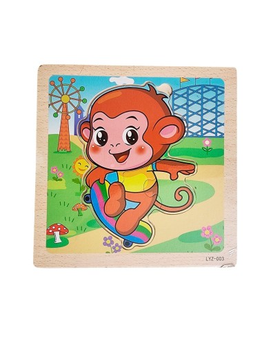 Rompecabeza Figura Aprendizaje Didactico Educativo Enseñanza