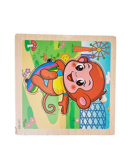 Rompecabeza Figura Aprendizaje Didactico Educativo Enseñanza