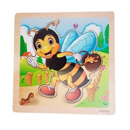 Rompecabeza Figura Aprendizaje Didactico Educativo Enseñanza