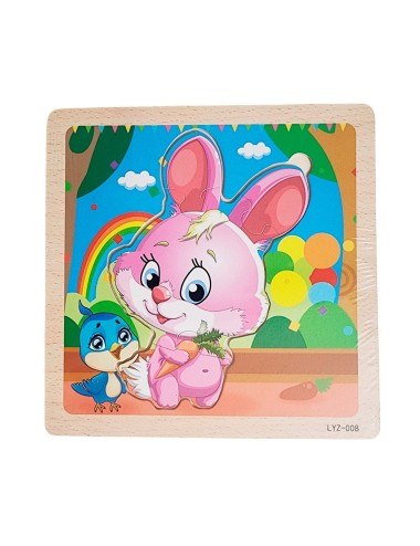 Rompecabeza Figura Aprendizaje Didactico Educativo Enseñanza