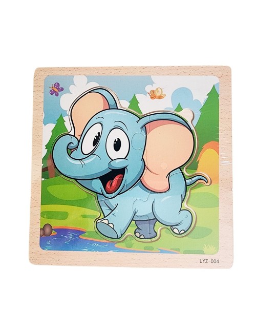 Rompecabeza Figura Aprendizaje Didactico Educativo Enseñanza