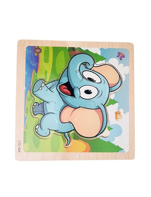 Rompecabeza Figura Aprendizaje Didactico Educativo Enseñanza