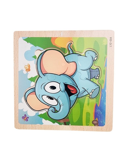 Rompecabeza Figura Aprendizaje Didactico Educativo Enseñanza