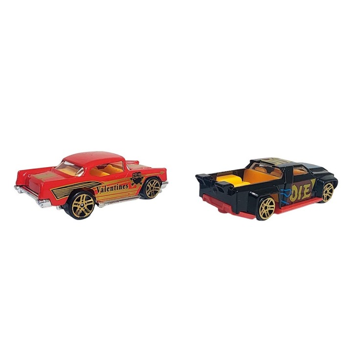 Carro Deportivo De Metal Coleccion X 4 Unidades