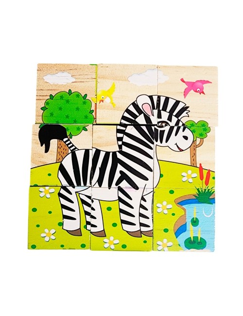 Rompecabezas 6 En 1 Didactico Figuras Aprendizaje Juguete