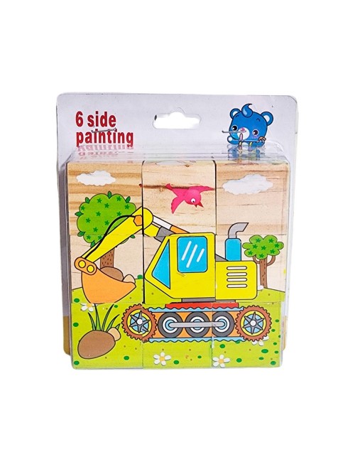 Rompecabezas 6 En 1 Didactico Figuras Aprendizaje Juguete