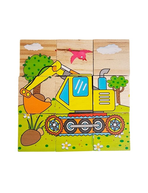 Rompecabezas 6 En 1 Didactico Figuras Aprendizaje Juguete